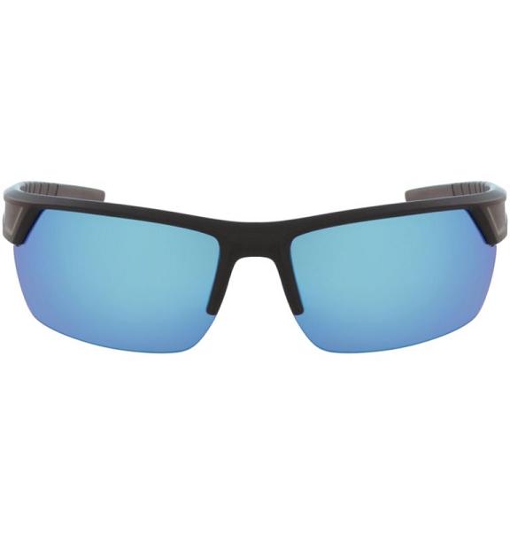 Columbia Peak Racer Sunglasses Black/Blue For Men's NZ8756 New Zealand